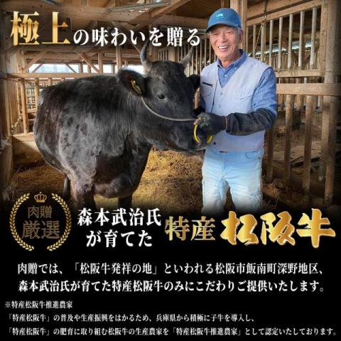 【最高級】 特産松阪牛 しゃぶしゃぶ ギフト 600g 3～5人前 <中肉>