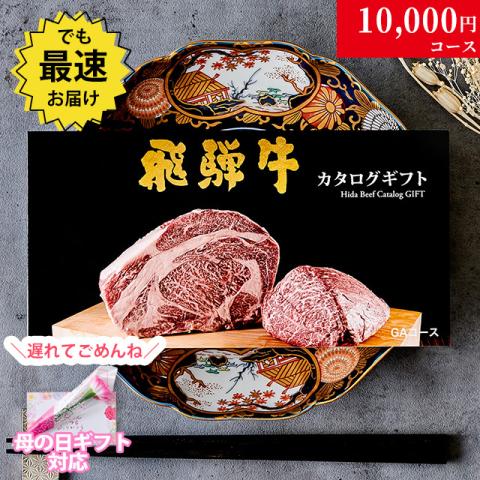 【母の日 2025年 限定 ラッピング 】飛騨牛カタログギフト 10,000円 (GAコース)